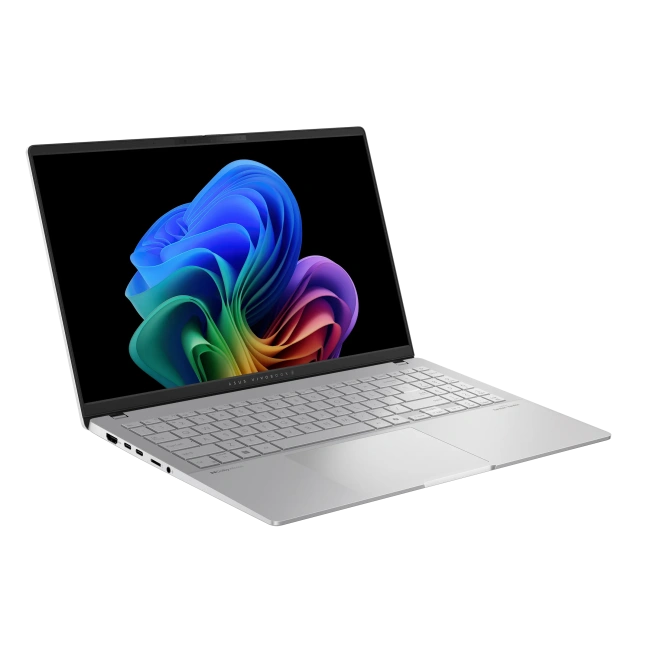 Ноутбук Asus Vivobook S 15 S5507QAD-PS96 (Snapdragon X Elite/15.6"/3K/OLED/Touch/16Gb/1Tb SSD/Adreno/Win 11 H) Silver - фото