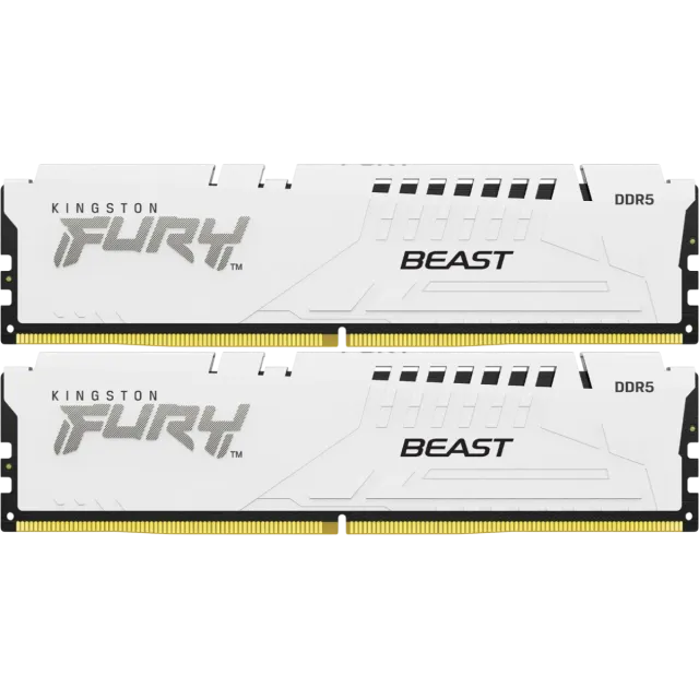 Оперативная память 32 Gb 6800 MHz Kingston FURY Beast White (KF568C34BWEK2-32) купить! 