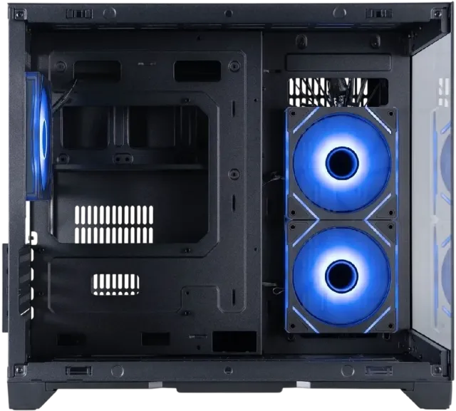 Компьютерный корпус 1STPLAYER MEGAVIEW MV6-TP ARGB Black (MV6-TP-BK-2FC7R-1FC7) купить! 