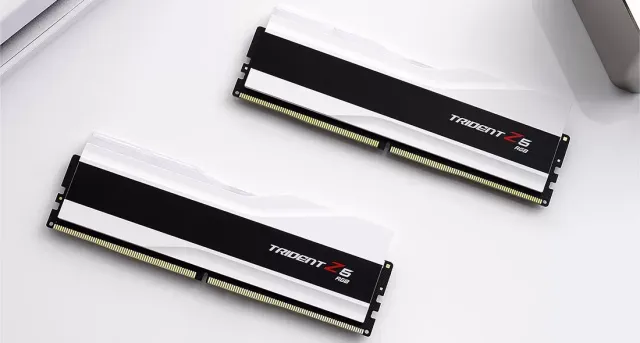 Оперативная память DDR5 64 Gb 6000 MHz G.Skill TRIDENT Z5 RGB White (F5-6000J3040G32GX2-TZ5RW) купить! 