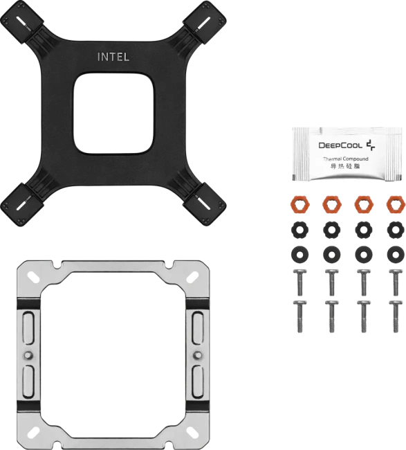 Кулер для процессора Deepcool AG400 DIGITAL WH ARGB PWM White купить! 