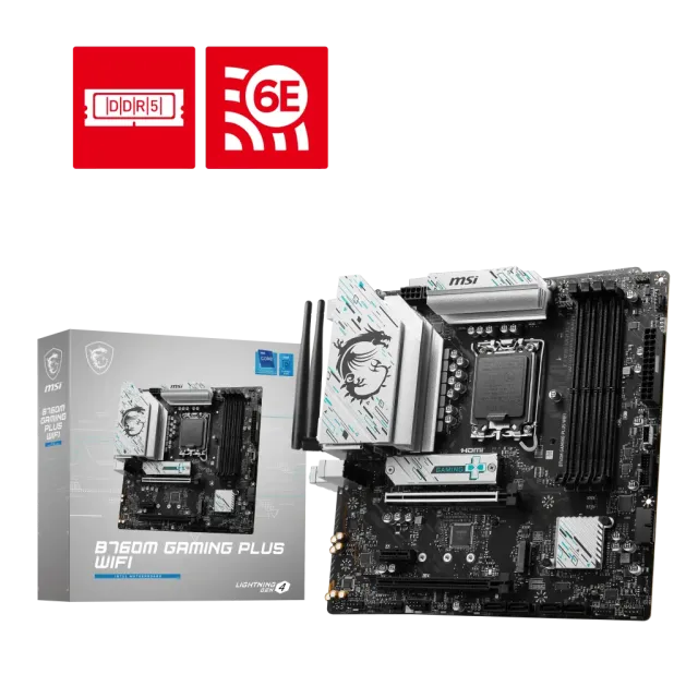 Материнская плата MSI B760M GAMING PLUS WIFI купить! 