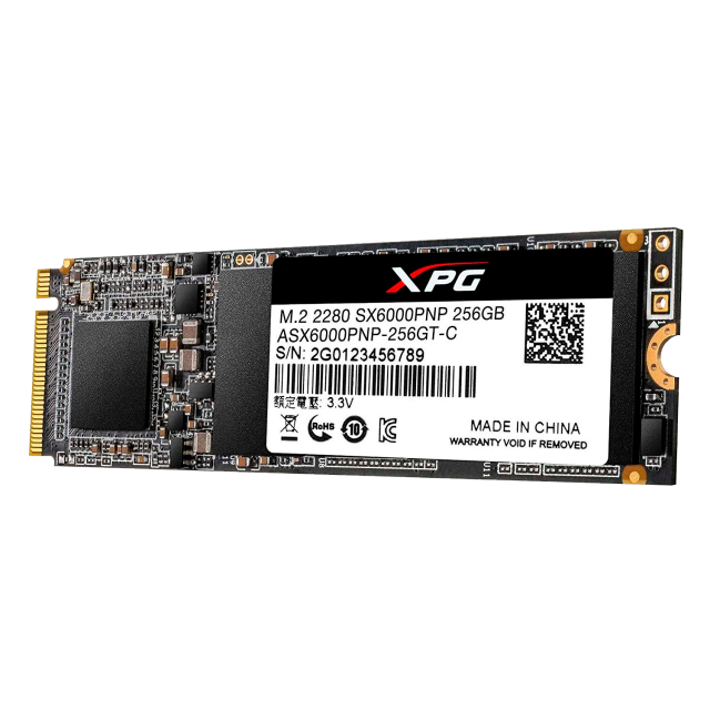 Твердотельный накопитель SSD 256 ГБ M.2 NVMe ADATA (ASX6000PNP-256GT-C) купить! 