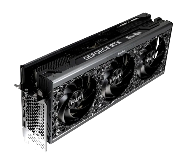 Видеокарта Palit GeForce RTX 4090 GameRock OmniBlack (NED4090019SB-1020Q) Retail купить! 