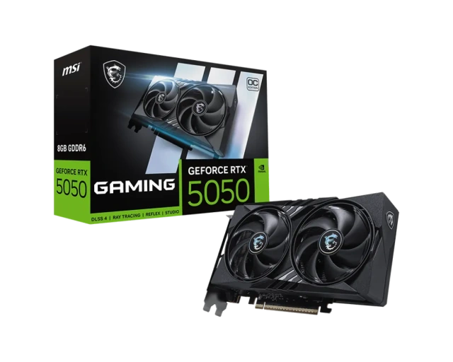 Видеокарта MSI GeForce RTX 5050 8G GAMING OC (G5050-8GC) купить! 