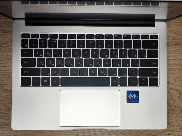 Ноутбук HONOR MagicBook X 14 (Core i5-12450H/14"/FHD+/16 Гб/1Tb SSD/UHD Graphics/Win 11 H) 5301AFNM,Подсветка клавиатуры - фото