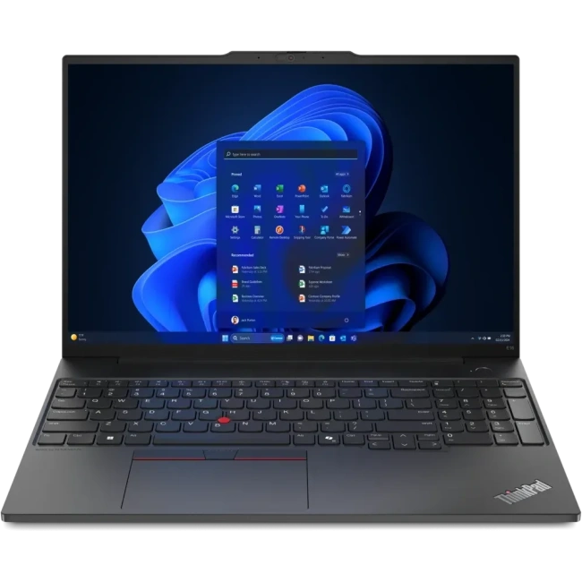 Ноутбук Lenovo ThinkPad E16 Gen 2 (Intel Core Ultra 5 125H/16" 1920x1200/16GB/512GB SSD/Intel UHD Graphics/Win 11 Home) 21MAA009CD, Black - фото