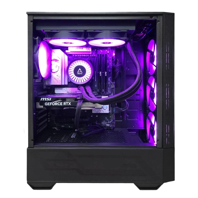 Игровой компьютер 991694 (Core i5-12400F 2.5 ГГц/Intel B760/32 ГБ 6.0 ГГц/1024 SSD/RTX 5060 Ti 8 ГБ/Wi-Fi/650W/MSI MAG FORGE 112R ARGB TG) - купить по выгодной цене!