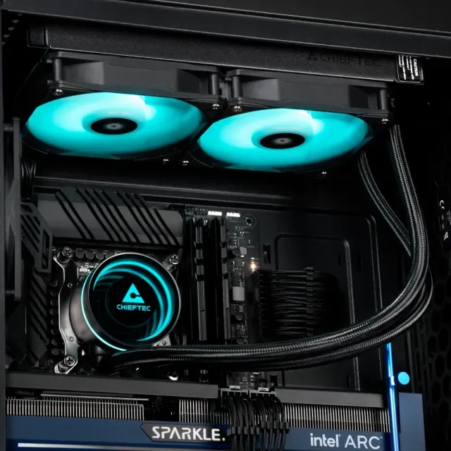 Система водяного охлаждения Chieftec ICEBERG 240 ARGB (CLC-240-RGB) купить! 