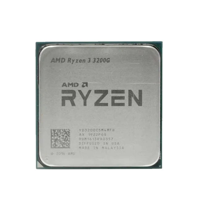 Процессор AMD Ryzen 3 3200G (3.6 ГГц - 4 ГГц / AM4 / кол-во ядер: 4  / TDP 65 Вт), OEM купить! 