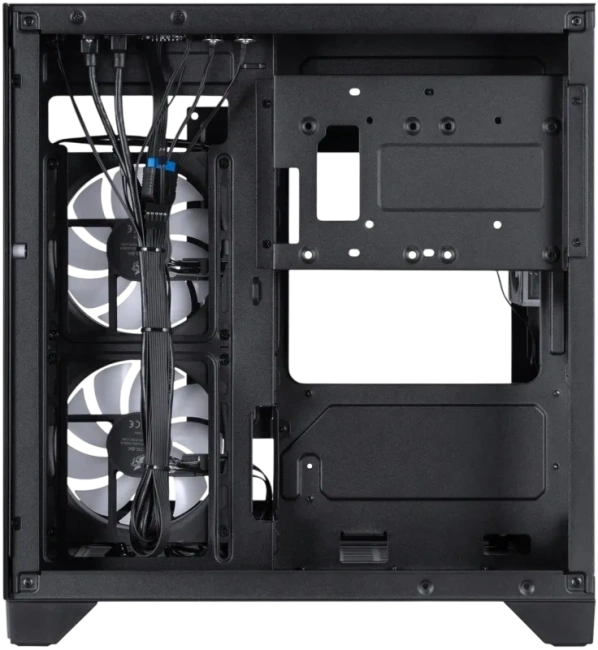 Компьютерный корпус 1STPLAYER MEGAVIEW MV5-TP ARGB Black (MV5-TP-BK-2FC7R-1FC7) купить! 