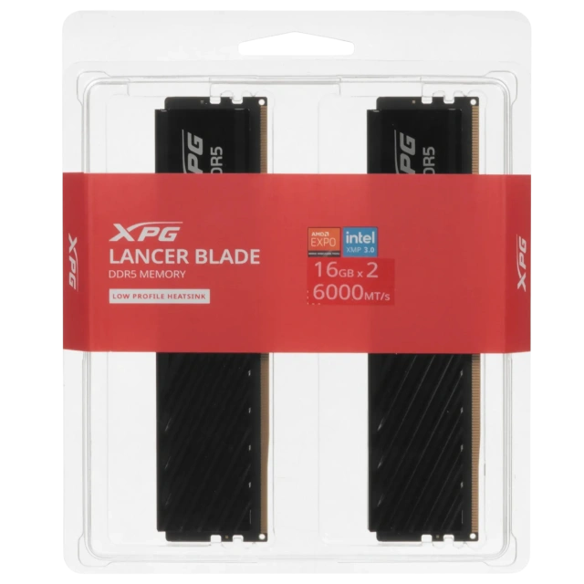 Оперативная память 32 Gb 6000 MHz ADATA XPG LANCER Blade (AX5U6000C3616G-DTLABBK) купить! 