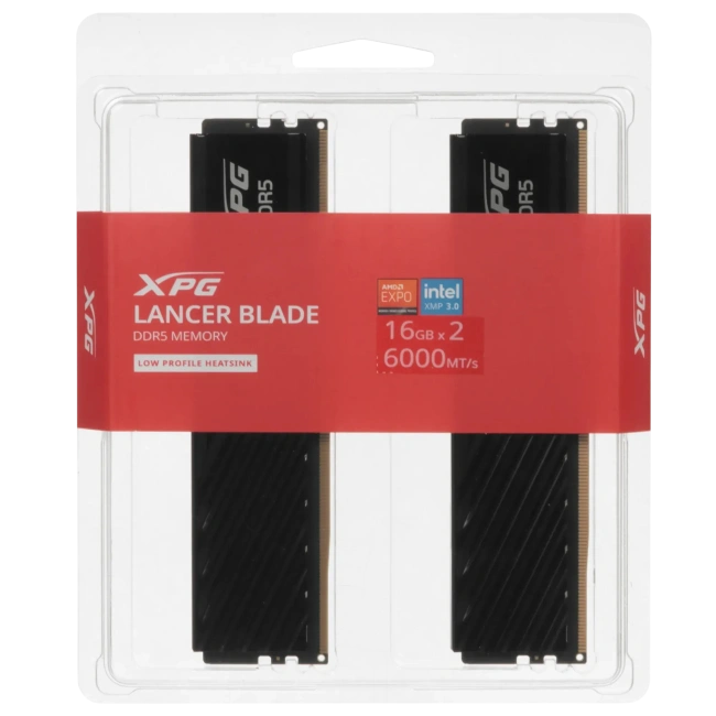 Оперативная память 32 Gb 6000 MHz ADATA XPG LANCER Blade (AX5U6000C3616G-DTLABBK) купить! 