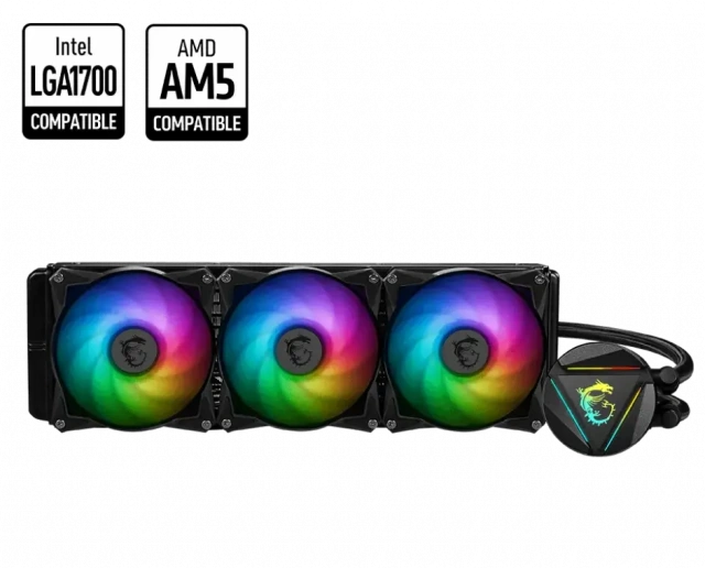 Система водяного охлаждения MSI MAG CORELIQUID 360R V2 ARGB 306-7ZW1C41-813 купить! 