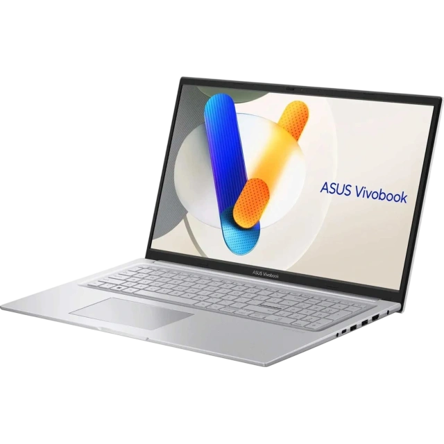 Ноутбук ASUS Vivobook 17 X1704VA-AU1107 (Core 7 150U/17.3" FHD/16Gb/1Tb SSD/Intel Graphics/Без ОС) Silver - фото
