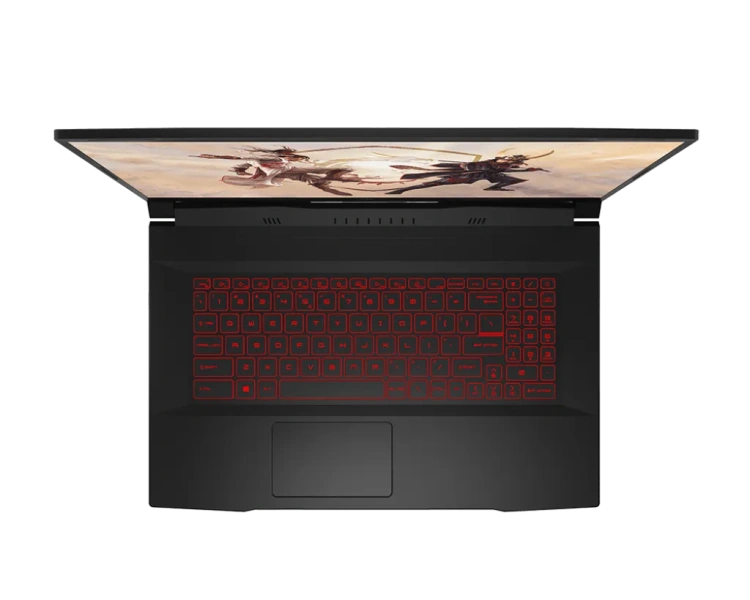 Ноутбук MSI Katana GF76 B12UCR-1024XRU (Core i5 12450H/17.3"/FHD/144Hz/8Gb/512Gb SSD/RTX 3050 4Gb/Без ОС) Black - фото