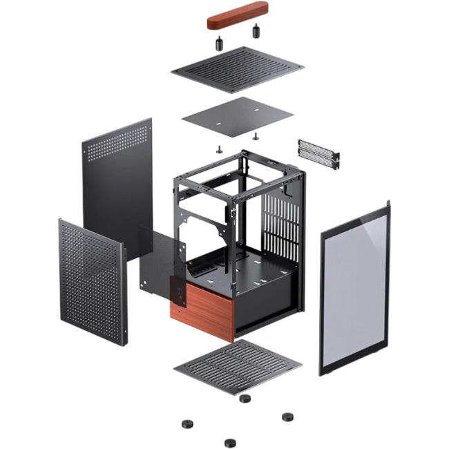 Компьютерный корпус Jonsbo T6 Black купить! 