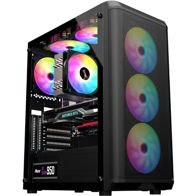 Компьютерный корпус ALSEYE Audin-BK ARGB Black (AS.07.0173) купить! 