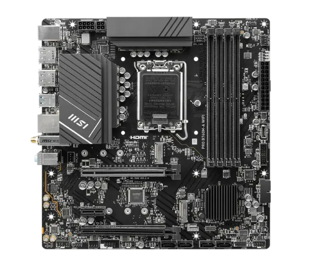 Материнская плата MSI PRO B760M-A WIFI купить! 