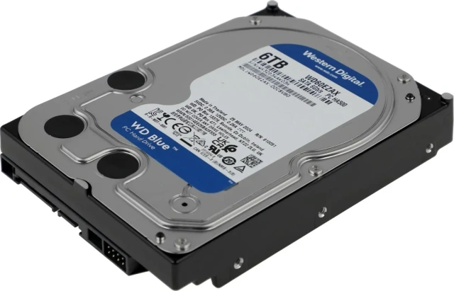 Жесткий диск Western Digital 6000 Gb Blue (WD60EZAX) купить! 