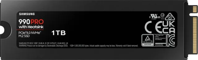 Твердотельный накопитель Samsung 1000 Gb 990 PRO MZ-V9P1T0CW купить! 