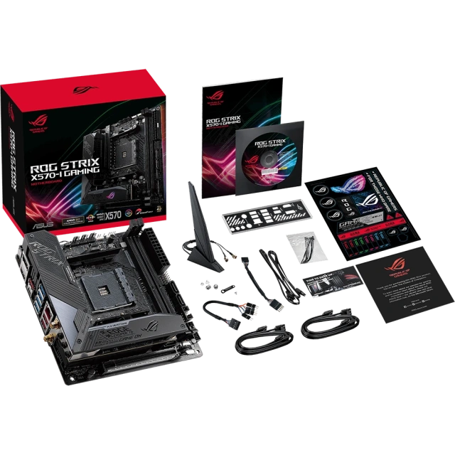 Материнская плата ASUS ROG STRIX X570-I GAMING купить! 