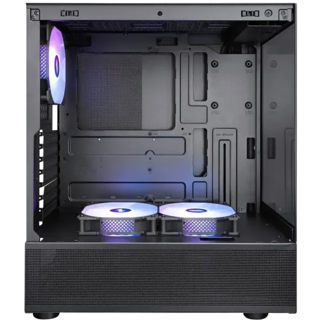 Офисный компьютер 990507 (Core i3-12100 3,3 ГГц/Intel B760/16 ГБ DDR4 3,6  ГГц/1024 ГБ SSD/Wi-Fi/650W/1STPLAYER MIKU Mi7-A ARGB Black) - купить! 