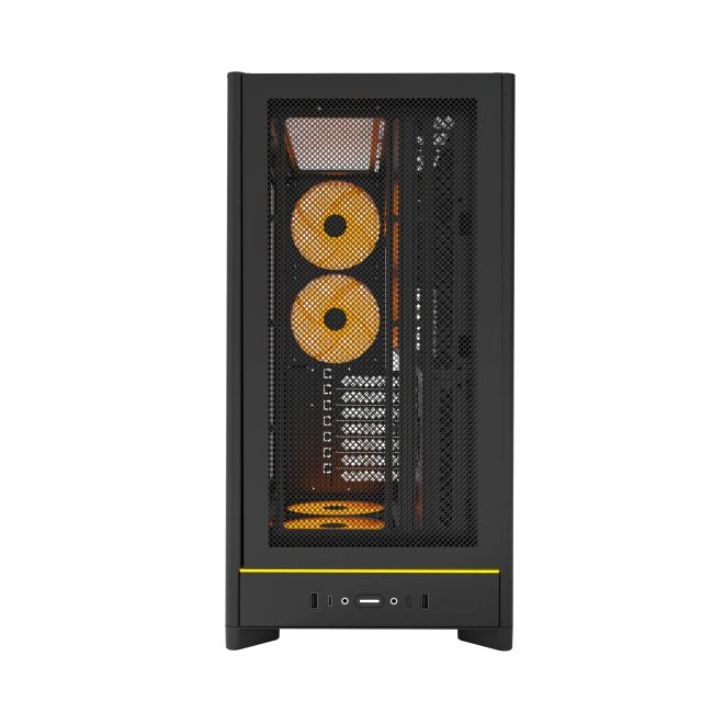 Игровой компьютер 991680 (Core i5-14400 2.5 ГГц/Intel B760/32 ГБ 6.0 ГГц/1024 SSD/RTX 5050 8 ГБ/Wi-Fi/650W/Montech HS01 PRO Black) - купить по выгодной цене!