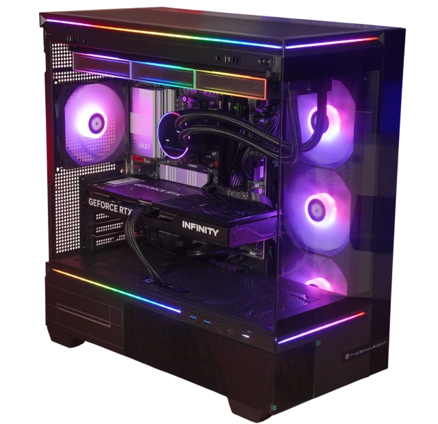 Игровой компьютер 989750 (Ryzen 7 7800X3D 4,2 ГГц/AMD B850/32 ГБ DDR5 6 ГГц/2048 ГБ SSD/RTX 5090 32 ГБ/Wi-Fi/1200W/Thermalright M10 TG Black ) - купить по выгодной цене!