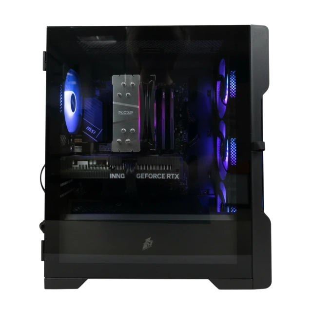 Игровой компьютер 990460 (Ryzen 5 3600 3,6 ГГц/AMD B550/32 ГБ 3,2 ГГц/1024 ГБ SSD/GTX 1660 Ti 6 ГБ/Wi-Fi/650W/1STPLAYER TRILOBITE T3 ARGB Black) - купить по выгодной цене!