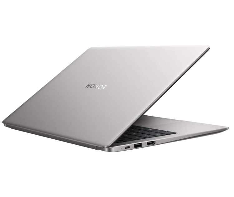 Ноутбук HONOR MagicBook X 14 2025 (Core i5-13420H/14"/1920x1200/16Гб/2048Гб SSD/UHD/Win 11 P) 5301ANHB Серый - фото
