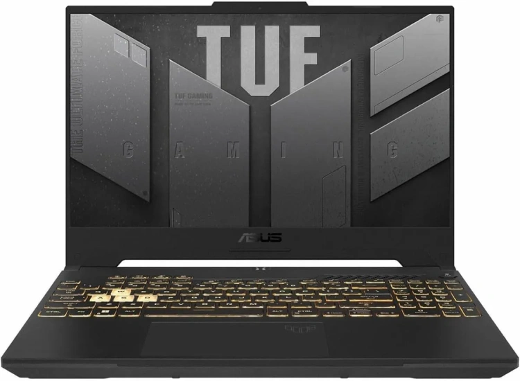 Ноутбук Asus TUF Gaming FX507ZC-RS53 (Core i5-12500H/15.6"/FHD/16GB/512GB SSD/GeForce RTX 3050 4GB/Win 11 H) Gray - фото