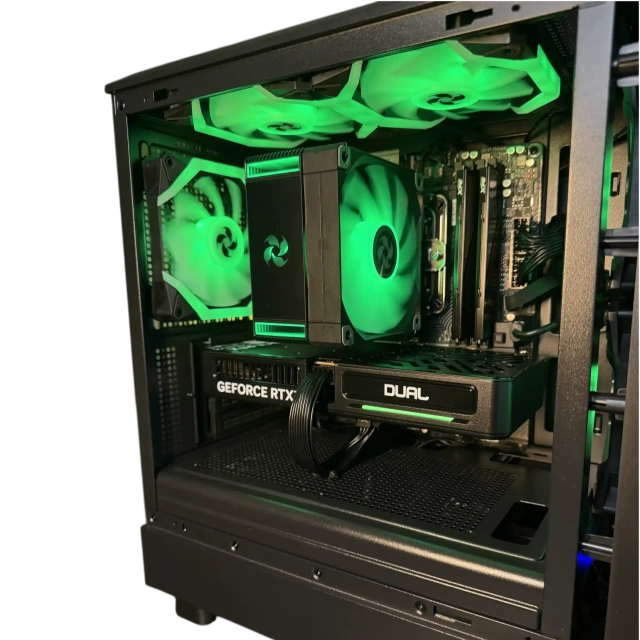Игровой компьютер 995436 (Core i5-14400F 2.5 ГГц/Intel B760/16 ГБ DDR4 3.2 ГГц/1024 ГБSSD /RTX 5060 8 ГБ/Wi-Fi/650W/4FAN Indigon ARGB) - купить по выгодной цене!