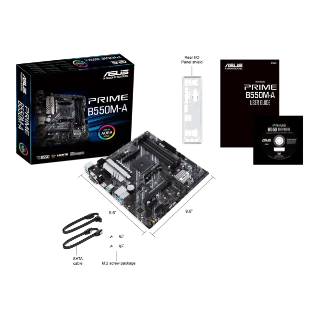 Материнская плата Asus PRIME B550M-A (AM4/AMD B550/4xDDR4/mATX) купить! 