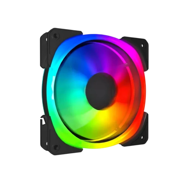 Вентилятор для корпуса Powercase ARGB Black (M21-12 ARGB) PWM Bulk купить! 