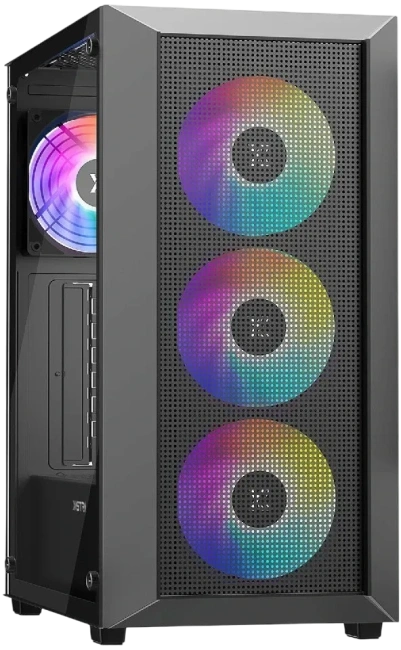 Офисный компьютер 990512 (Core i3-13100 3,4 ГГц/Intel B760/32 ГБ DDR5 6  ГГц/1024 ГБ SSD/Wi-Fi/650W/XASTRA A406 4ARGB Black) - купить! 