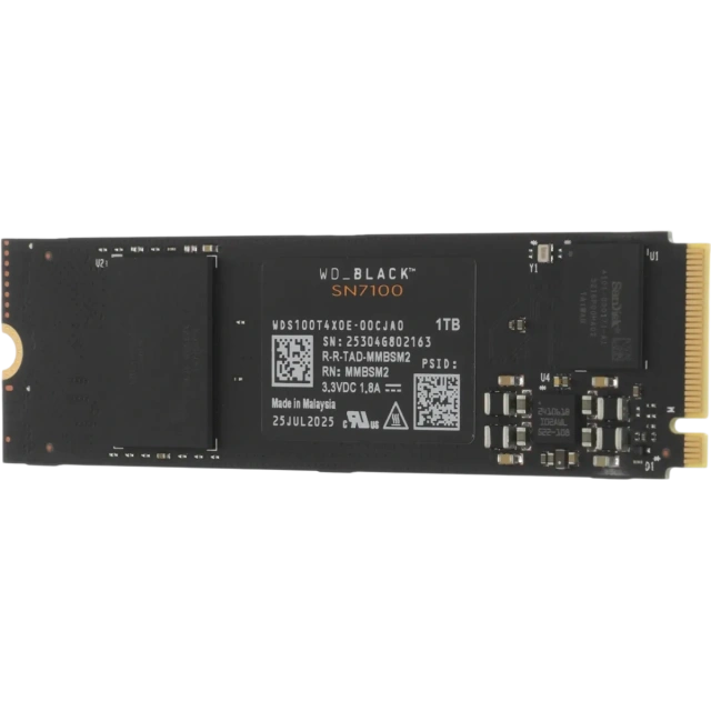 Накопитель SSD Western Digital 1000 Gb SN7100 Black (WDS100T4X0E) купить! 
