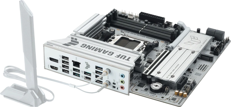 Материнская плата ASUS TUF GAMING B850M-PLUS WIFI7 White (90MB1MD0-M0EAY0) купить! 
