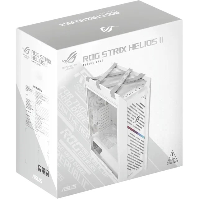 Компьютерный корпус ASUS ROG STRIX HELIOS II GX601S White (90DC00W3-B39000) купить! 