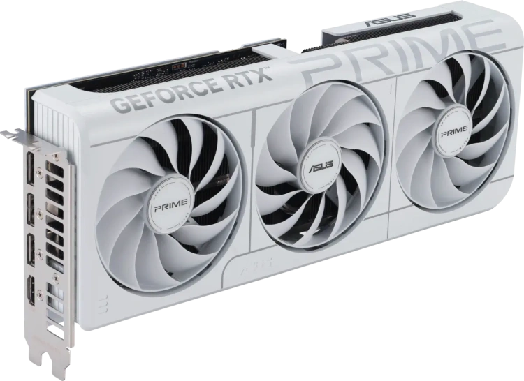 Видеокарта ASUS GeForce RTX 5070 PRIME WHITE OC Edition (PRIME-RTX5070-O12G-WHITE), Retail купить! 