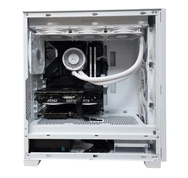 Игровой компьютер 990276 (Core Ultra 5 245KF 4,2 ГГц/Intel Z890/32 ГБ DDR5 6 ГГц/1024 ГБ/RTX 5070 Ti 16 ГБ/Wi-Fi/750W/Phanteks 523 XT PRO ULTRA Matte TG RGB White) - купить по выгодной цене!