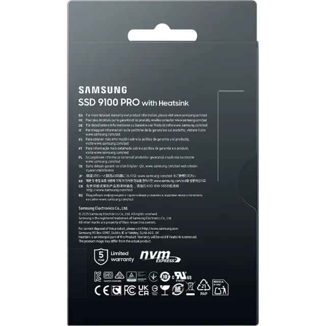 Твердотельный накопитель 2Tb Samsung 9100 PRO (MZ-VAP2T0CW) купить! 