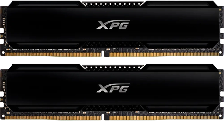 Оперативная память DDR4 32 Gb 3200 MHz ADATA GAMMIX D20 Black (AX4U320016G16A-DCBK20) купить! 