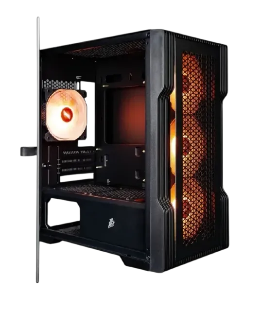 Компьютерный корпус 1STPLAYER TRILOBITE T3 ARGB Black (T3-BK-4F7) купить! 