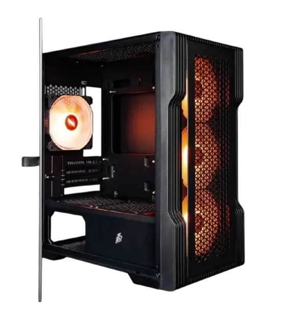 Компьютерный корпус 1STPLAYER TRILOBITE T3 ARGB Black (T3-BK-4F7) купить! 