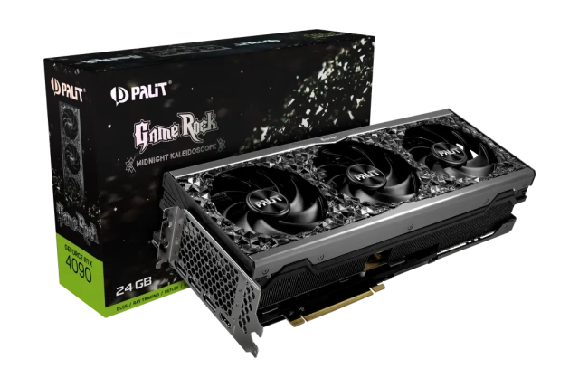 Видеокарта Palit GeForce RTX 4090 GameRock (NED4090019SB-1020G) Retail купить! 