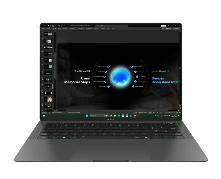 Ноутбук HONOR MagicBook Art 14 2024 (Core Ultra 7 155H/14.6"/3K/OLED, Тоuch/32 Гб/2Tb SSD/Arc Graphics/Win 11H) Green - фото