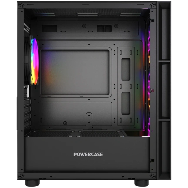 Компьютерный корпус Powercase Mistral Micro EM17 ARGB Black (CMMEM17B-A4) купить! 