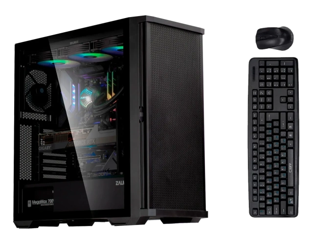 Рабочая станция 689424 ( Ryzen 7 7700X 4.5 ГГц/AMD B650/64 ГБ DDR5 6.0 ГГц/1 ТБ SSD/GeForce RTX 3050 8 ГБ/Wi-Fi/Блок 650W/Zalman Z10/Win 10 Pro) - купить! 