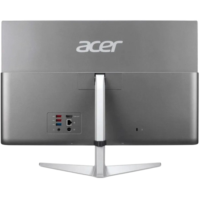 Моноблок 23.8" Acer Aspire C24-1650 (Intel Core i5-1135G7 2.4Ghz/23.8"/1920x1080/8Gb/256Gb SSD/Intel Iris Xe Graphics/Endless OS) DQ.BFSER.003, Серебристый